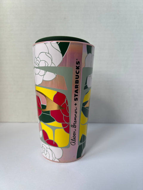 Starbucks "Alison Bremner" Ceramic Tumbler 12oz.