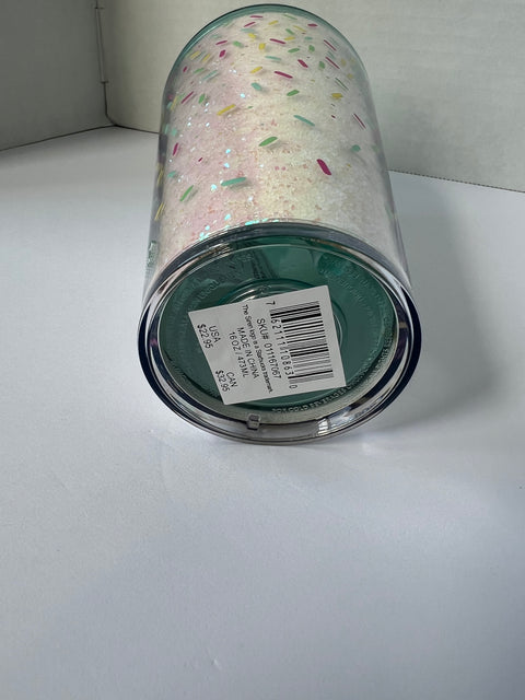 Starbucks "Birthday Cake" Glitter Dome Tumbler 16oz.