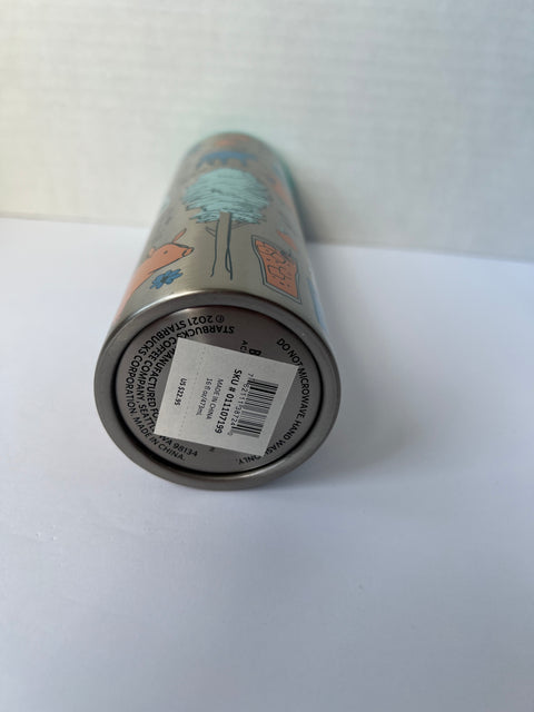 Starbucks "Been There Series" North Carolina Stainless Steel Vacuum-Insulated (2021) 16oz.