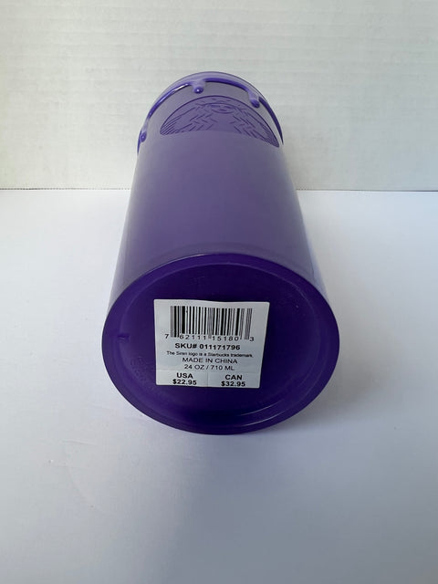 Starbucks Purple Slime Tumbler 24oz. (RARE)