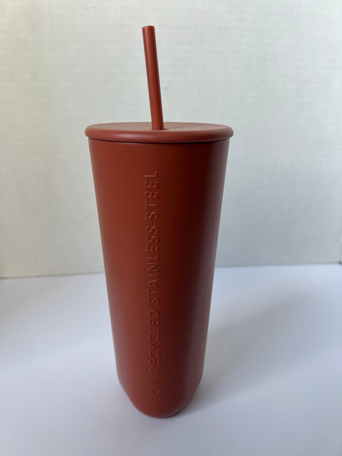 Starbucks "Terracotta" Recycled Triangle Tumbler 24oz.