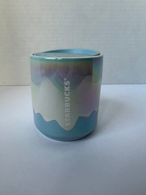 Starbucks "Rainbow Glacier Drip" Travel Mug 8oz.
