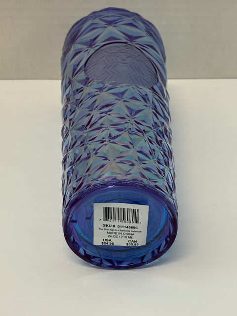 Starbucks "Iridescent Periwinkle" Purple Blue Prism Tumbler 24oz. (2023)