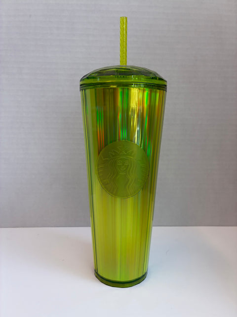 Starbucks "Lime Kaleidoscope" Dome Tumbler 24oz. (2023)