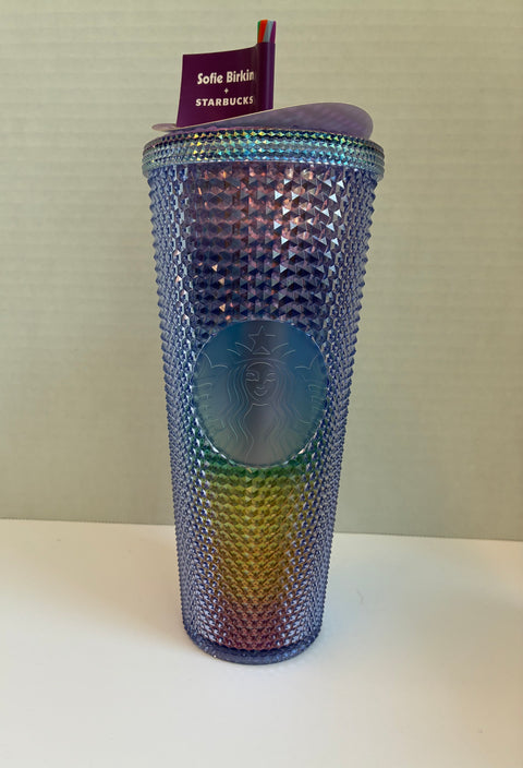 Starbucks "Sofie Birkin" Rainbow Studded Pride Tumbler 24oz. (Limited Edition 2024)